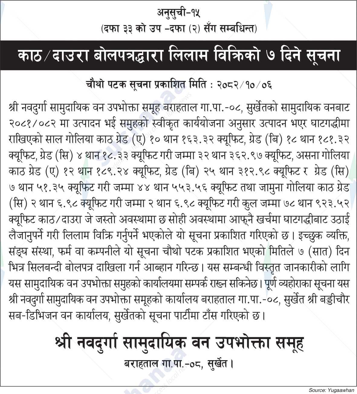 Shree Navadurga Saa.Wa.Wo.Sa.