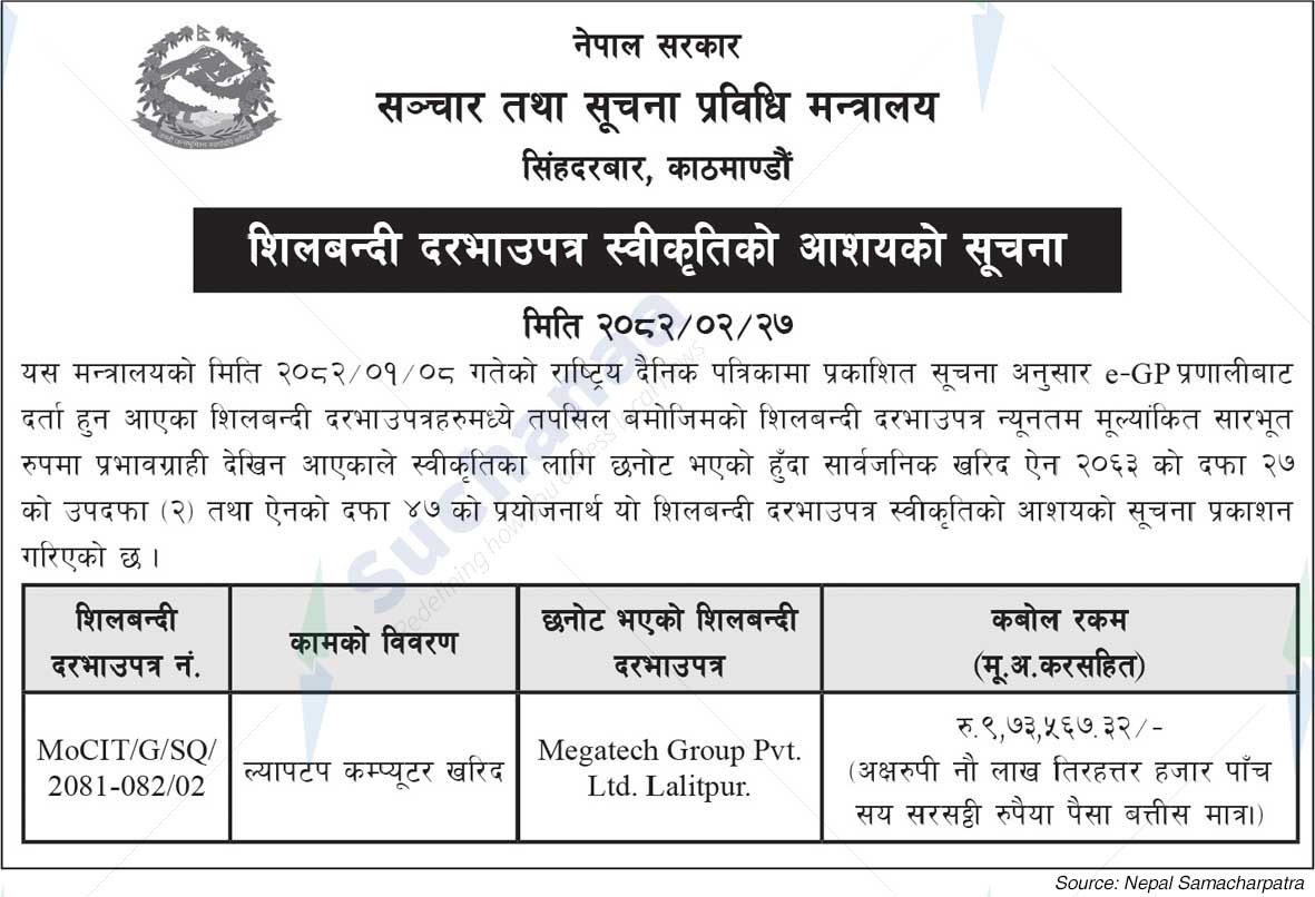 Ministry of Communication and Information Technology