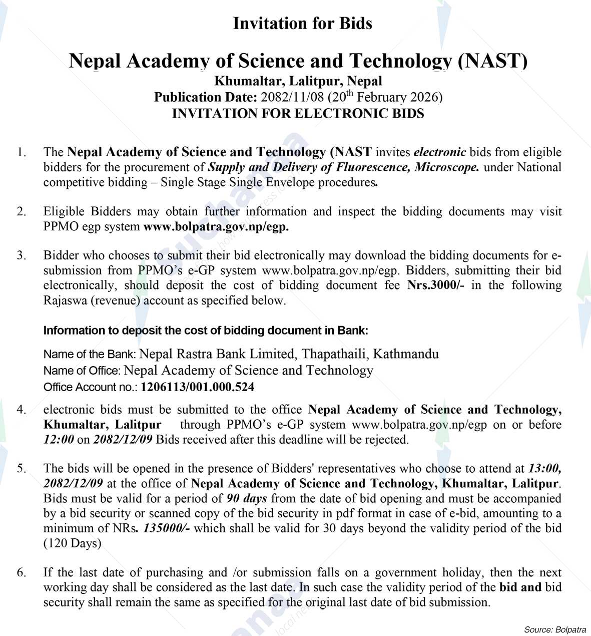 Nepal Academy of Science and Technology (NAST)