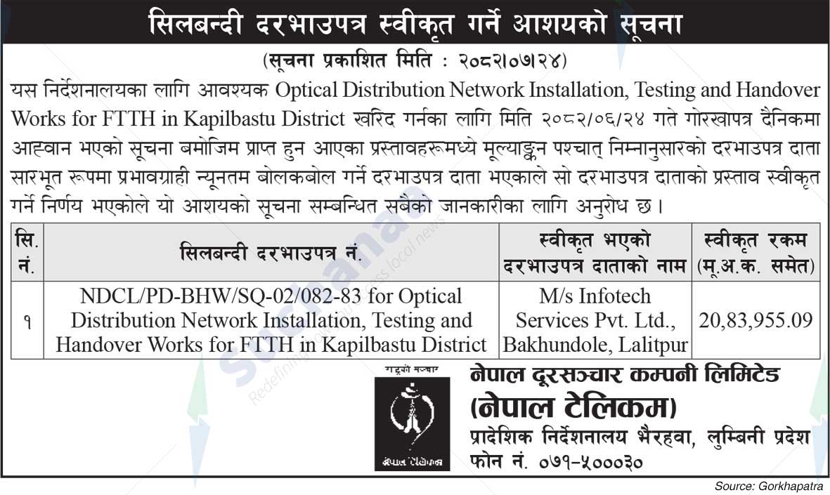 Nepal Doorsanchar Company Limited (NTC)