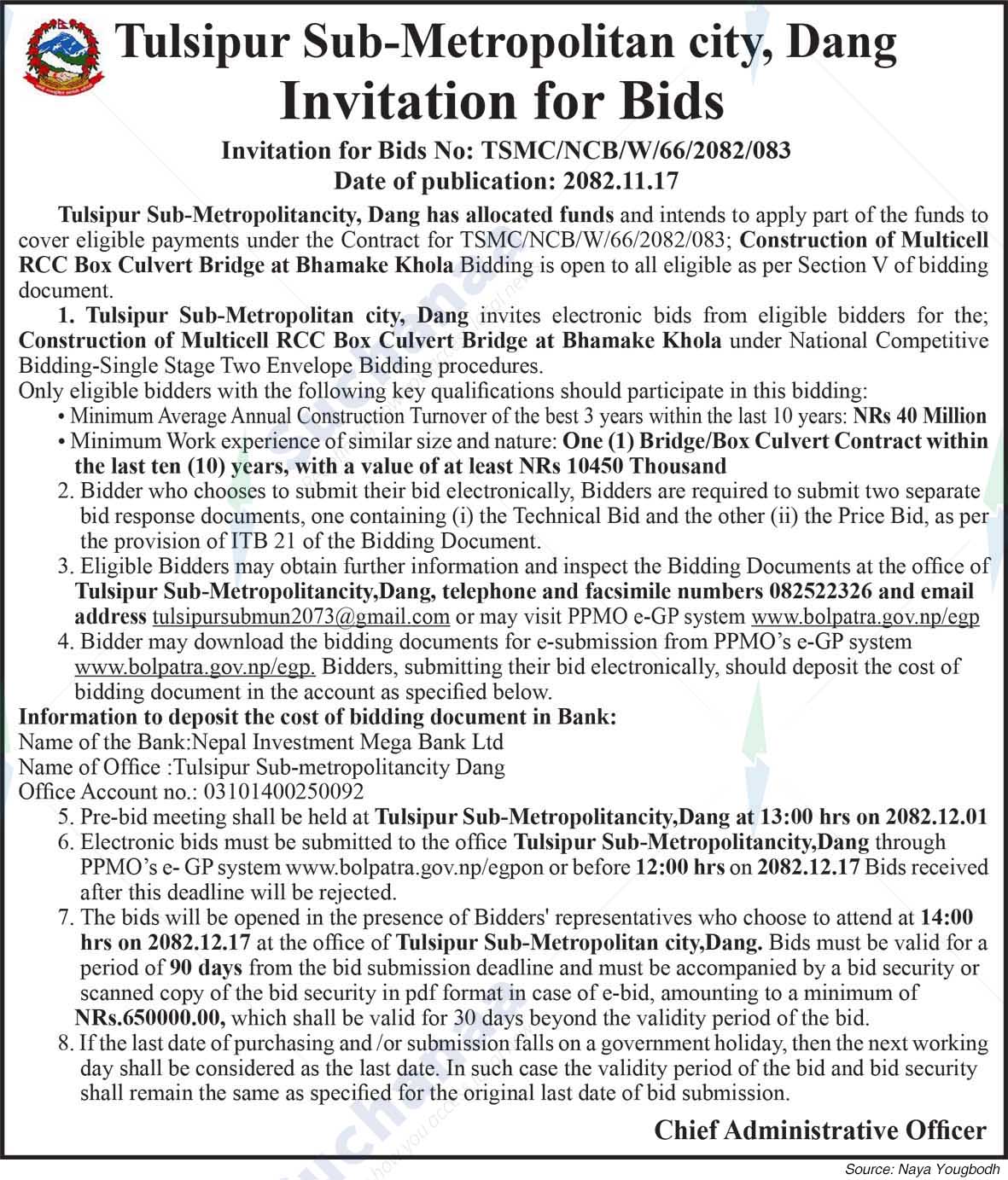 Tulsipur Sub-Metropolitan City