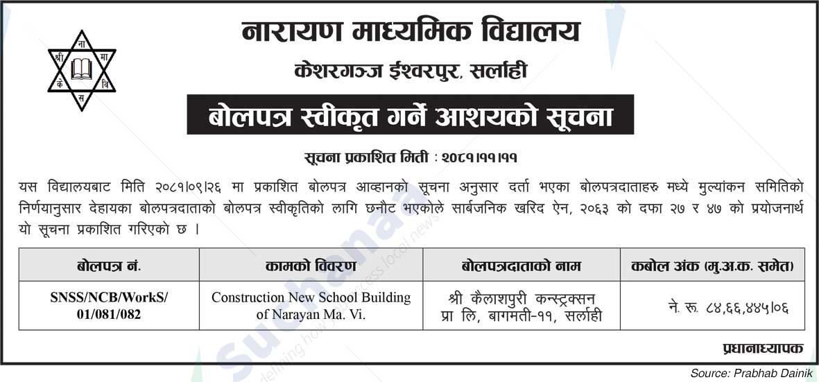 Narayan Madhyamik Vidyalaya