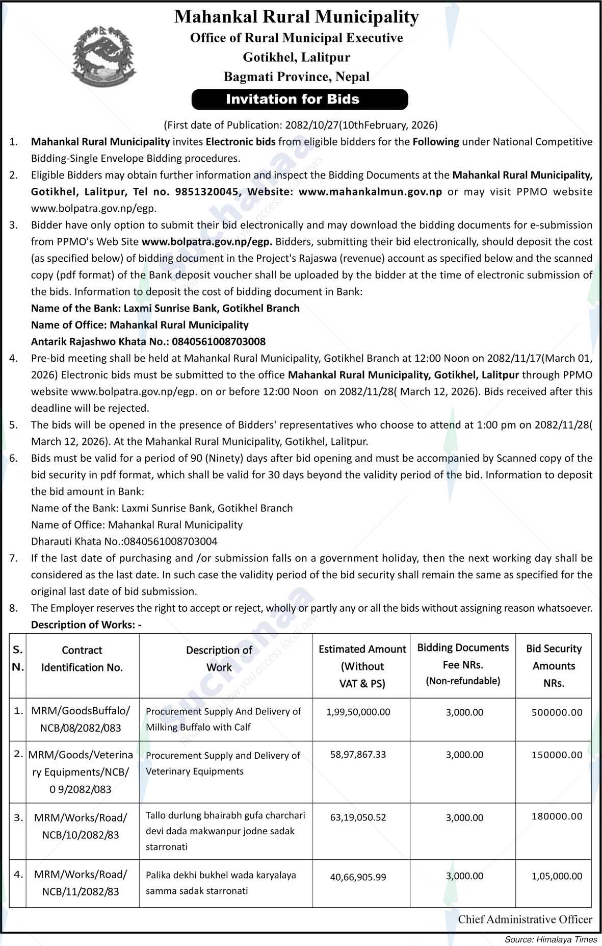 Mahankal Rural Municipality