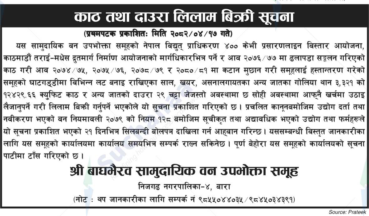 Baghbhairav Saa.Wa.Wo.Sa.