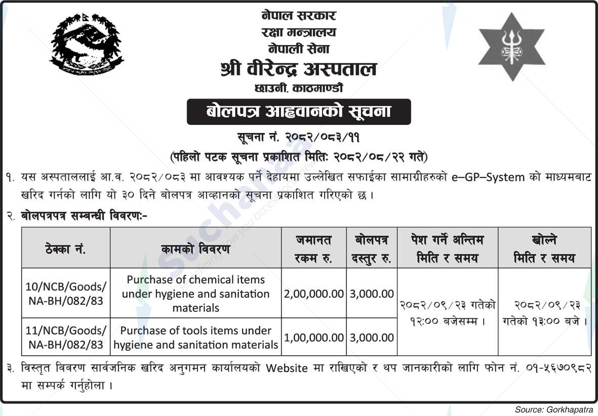 Shree Birendra Hospital, Chauni, Kathmandu