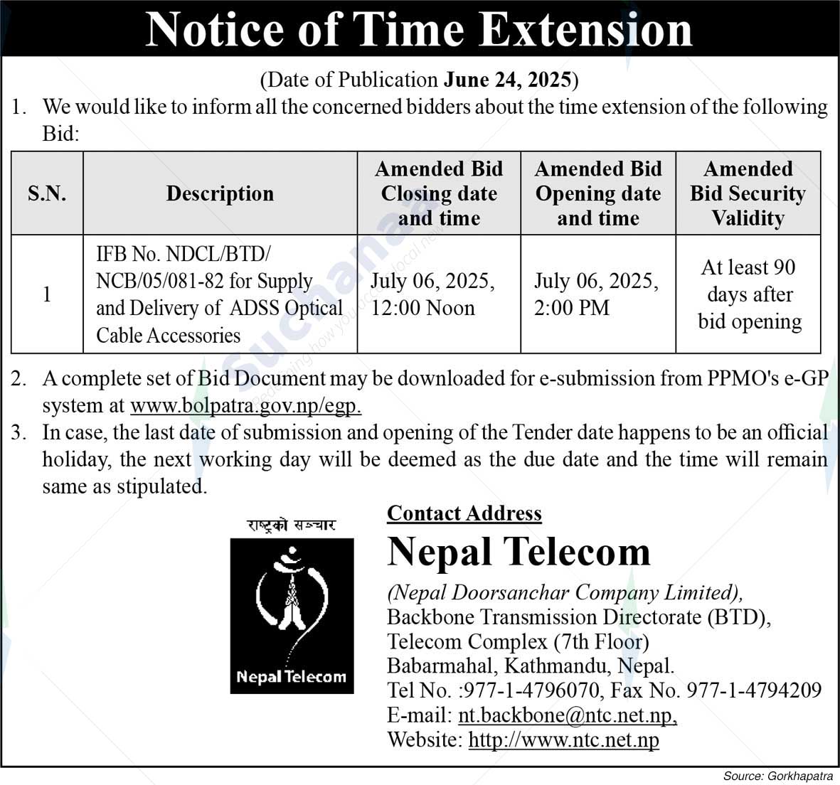 Nepal Doorsanchar Company Limited (NTC)