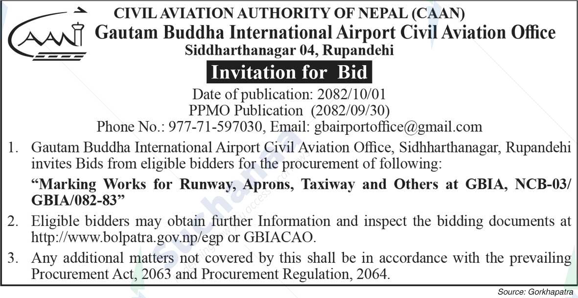 Gautam Buddha International Airport Civil Aviation Office