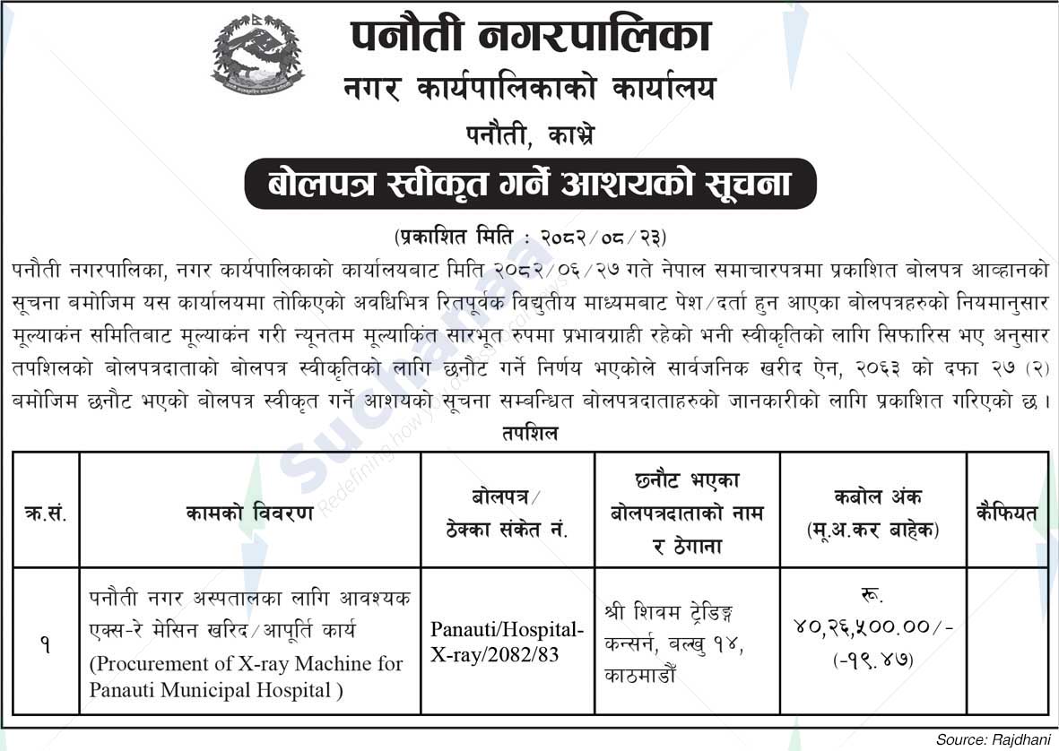 Panauti Municipality