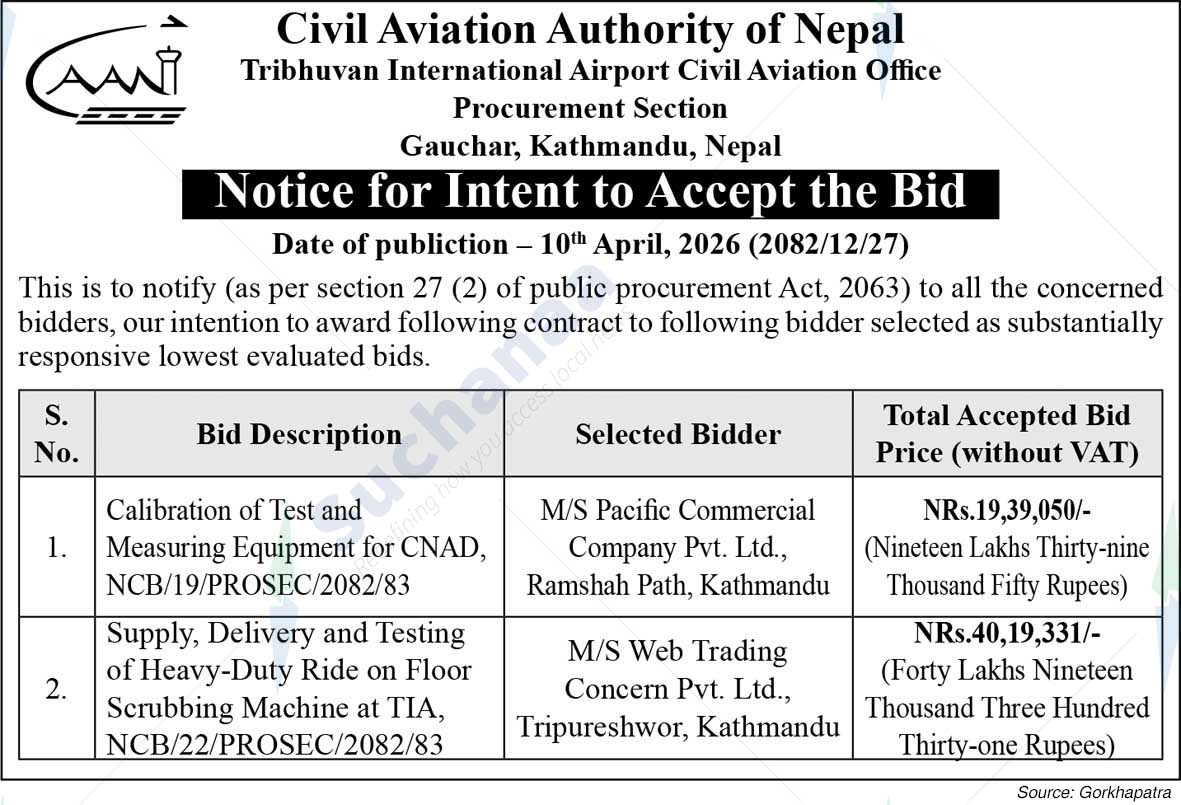 Tribhuvan International Airport