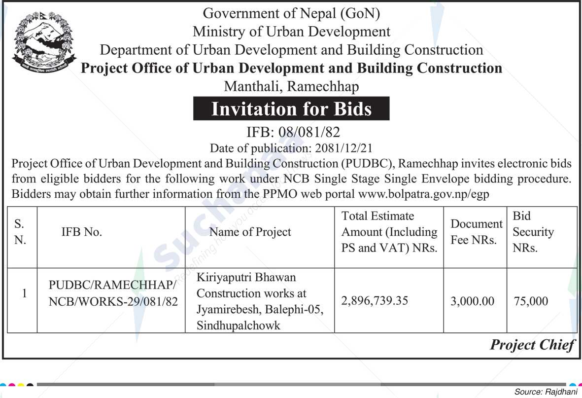 Project Office of Urban Development and Building Construction
