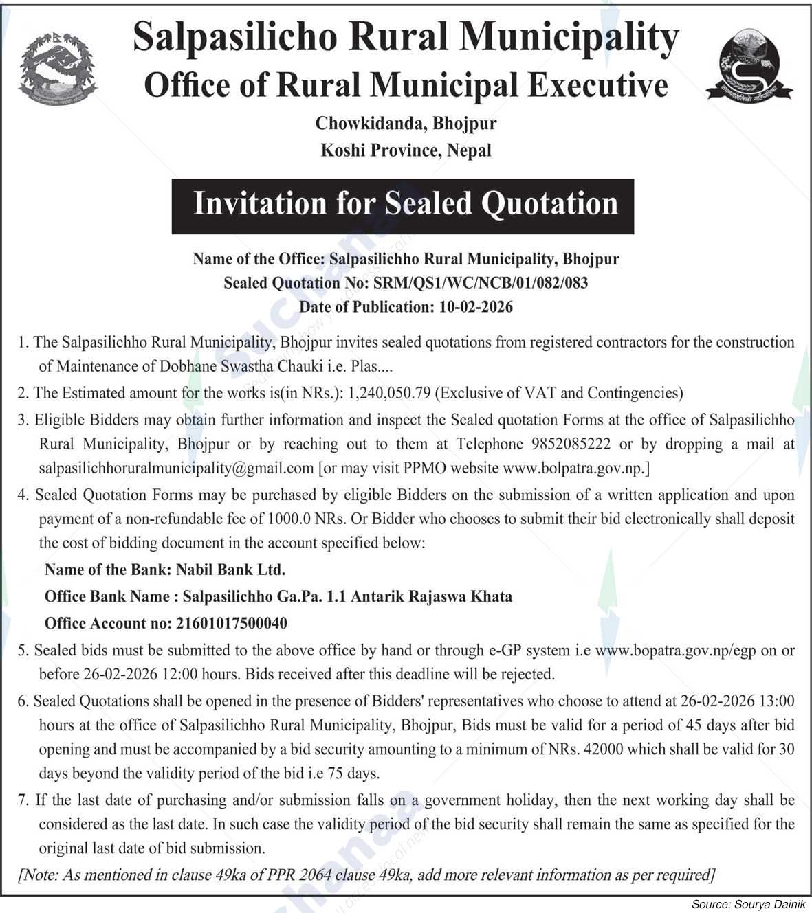 Salpasilichho Rural Municipality