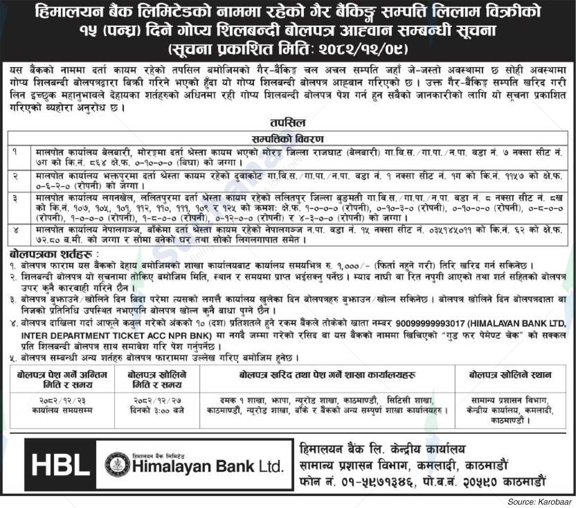 Himalayan Bank Limited