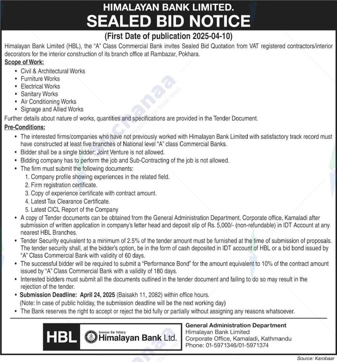 Himalayan Bank Limited