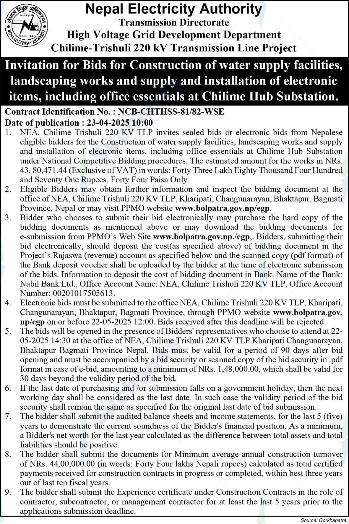 Nepal Electricity Authority