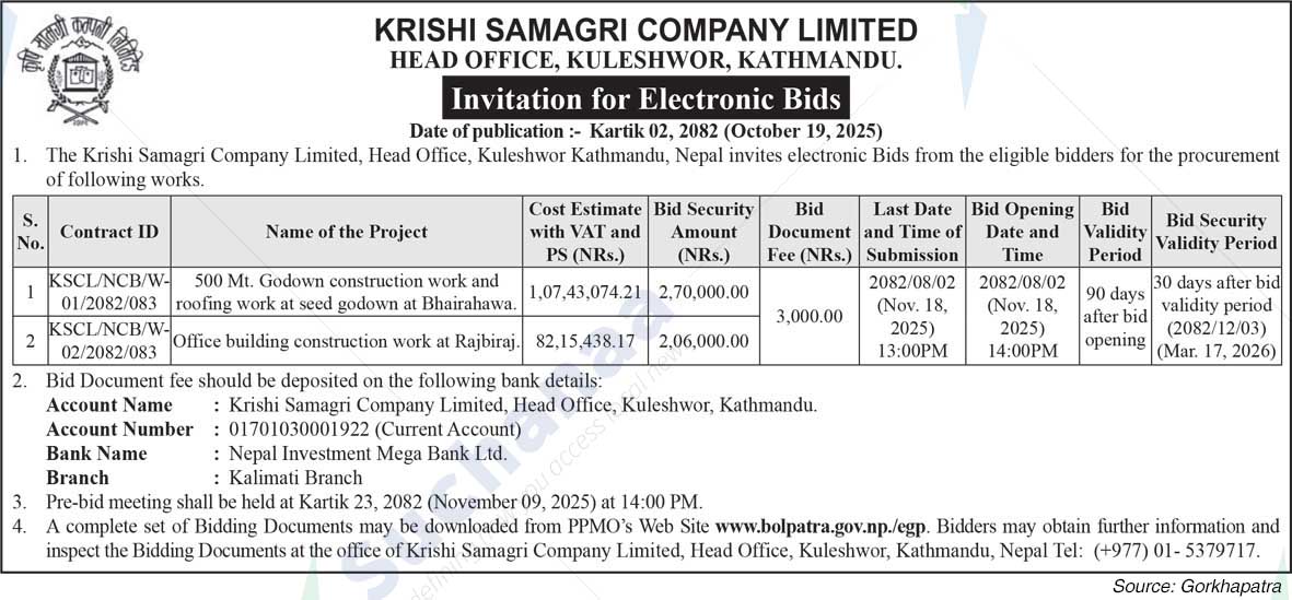 Krishi Samagri Company Limited