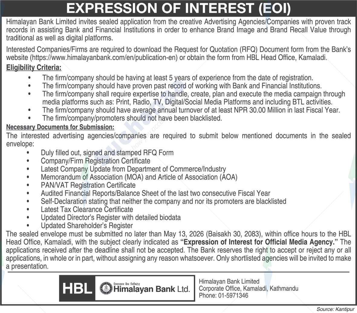 Himalayan Bank Limited