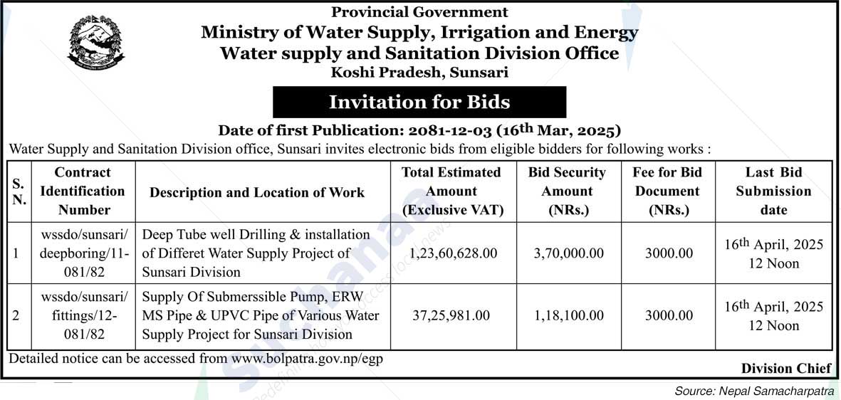 Water Supply and Sanitation Division office