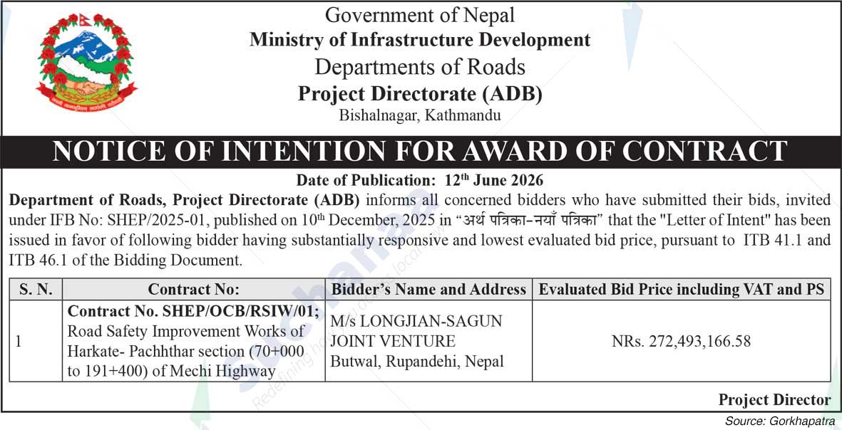 Project Directorate (ADB), Bishalnagar, Kathmandu
