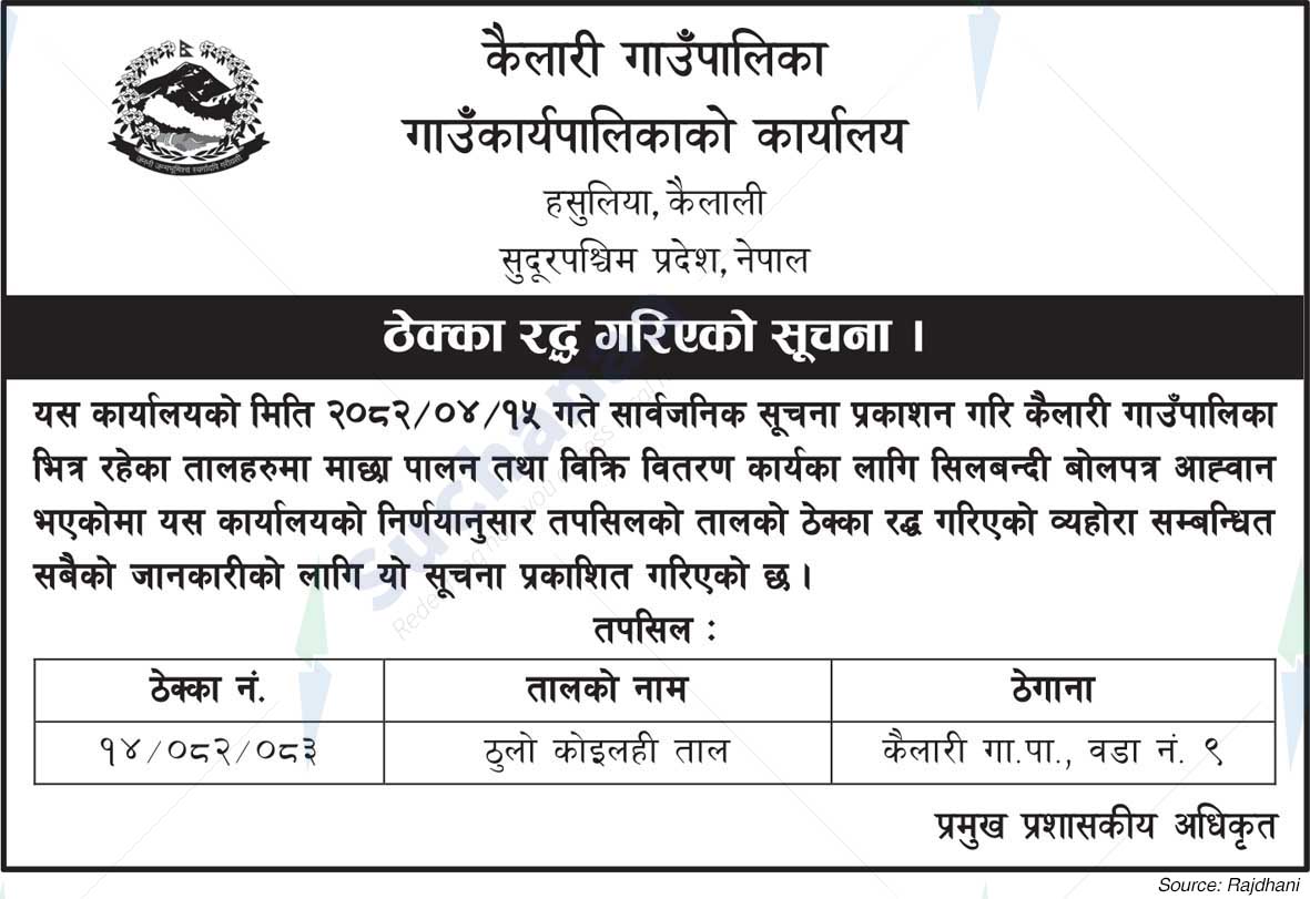 Kailari Rural Municipality