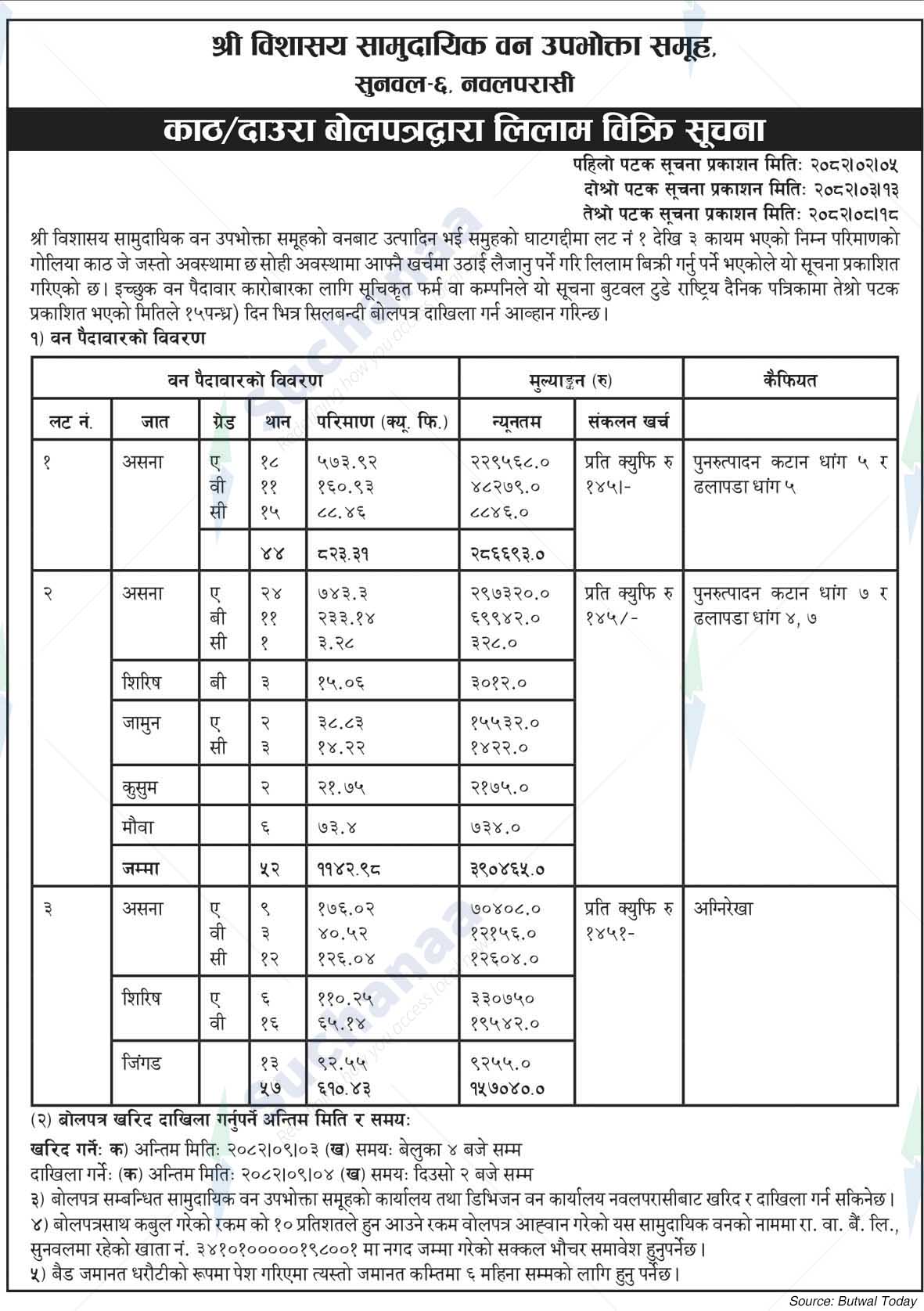 Shree Visaya Saa.Wa.Wo.Sa., Nawalparasi