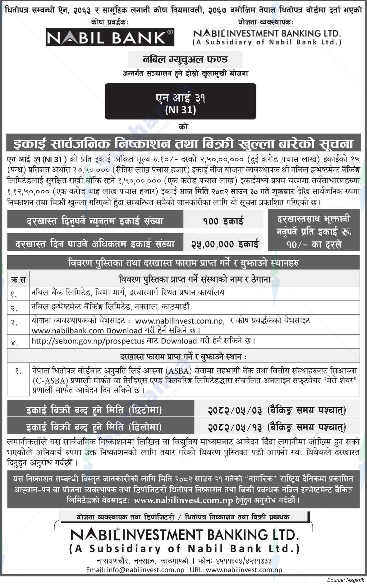 Nabil Bank Limited