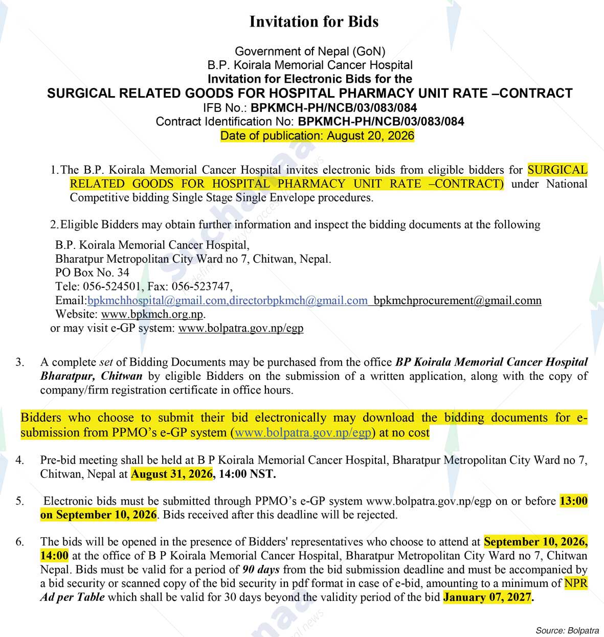 B.P. Koirala Memorial Cancer Hospital