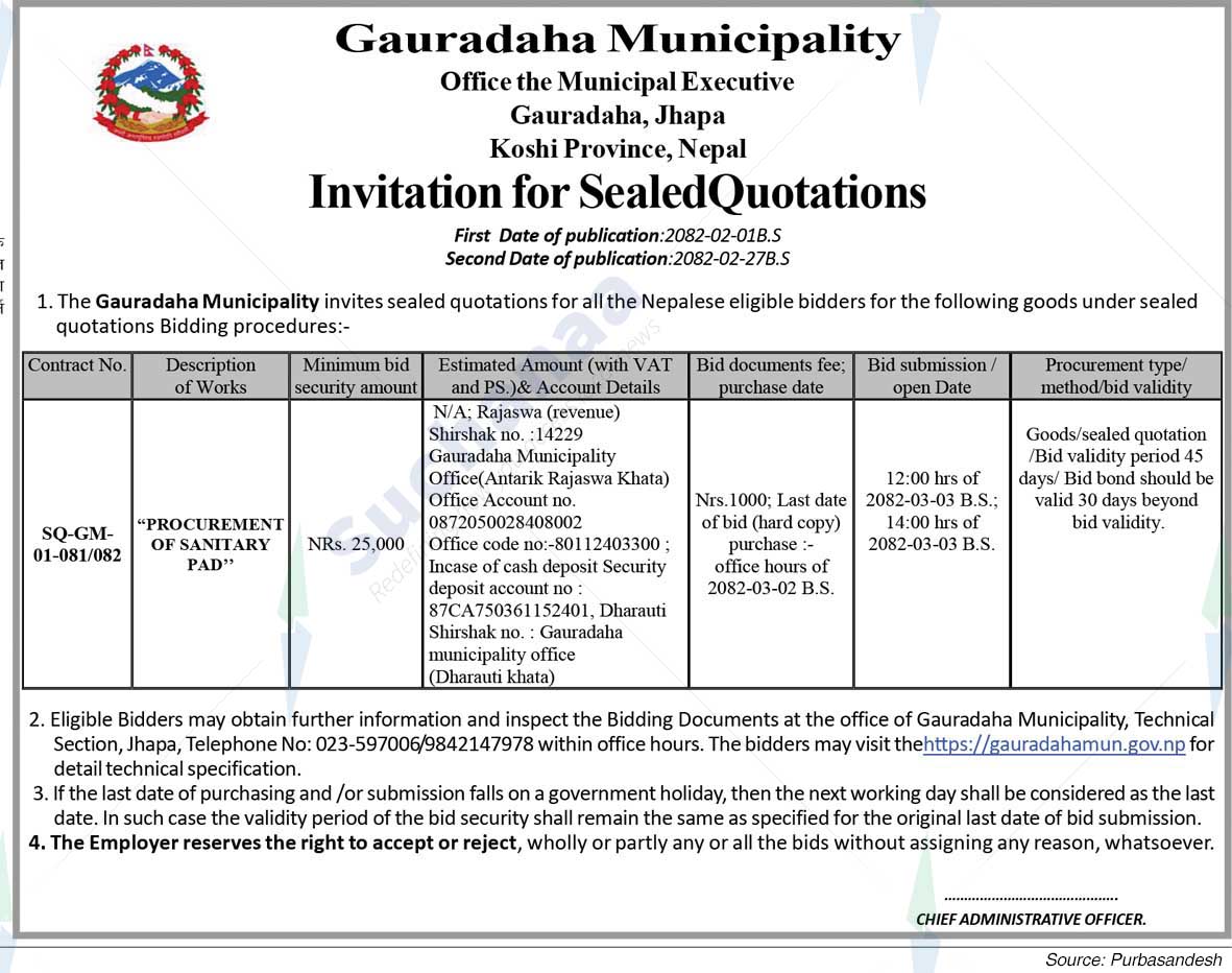 Gauradaha Municipality