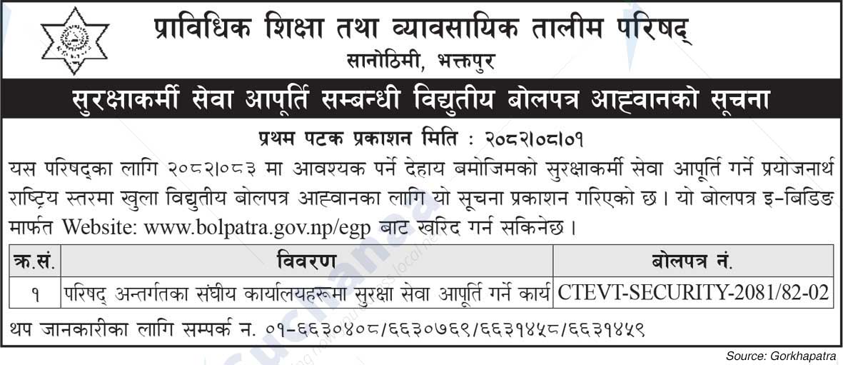 Council for Technical Education and Vocational Training (CTEVT)