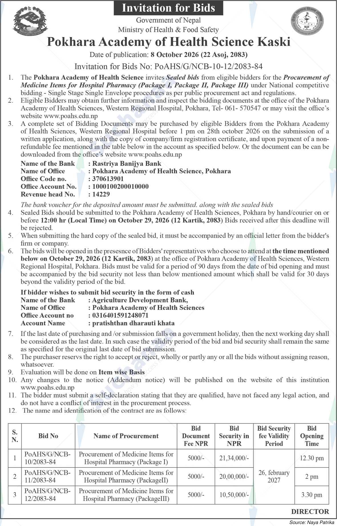 Pokhara Academy of Health Sciences
