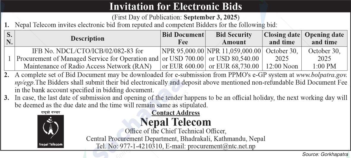 Nepal Doorsanchar Company Limited (NTC)