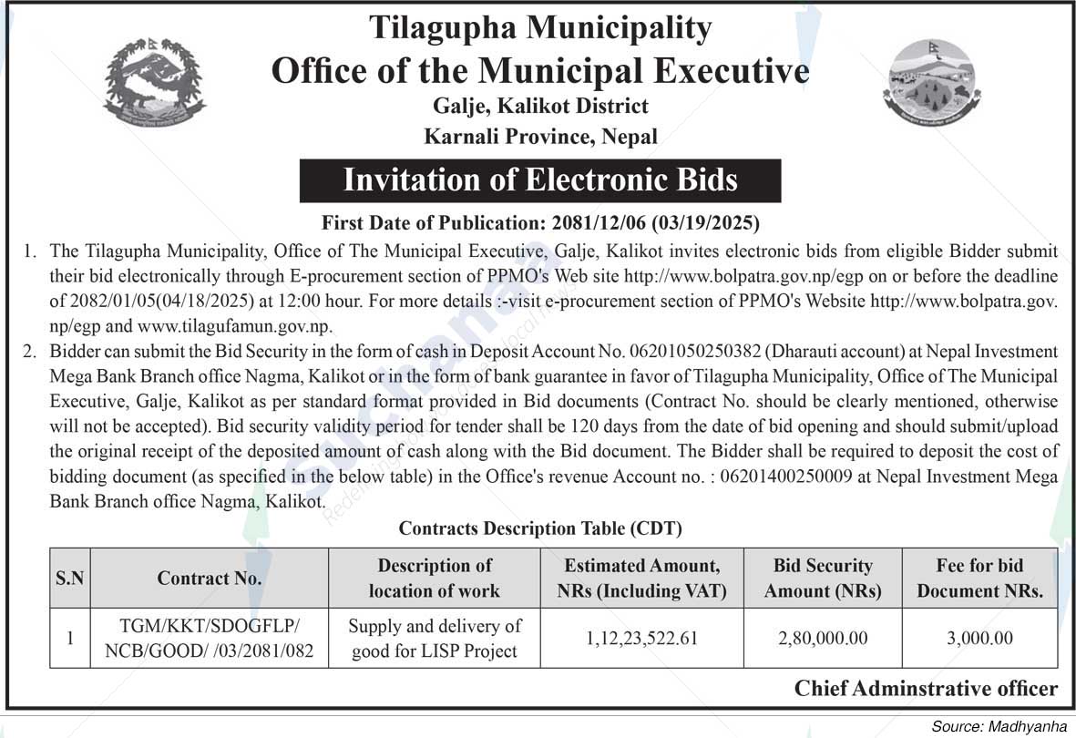 Tilagupha Municipality