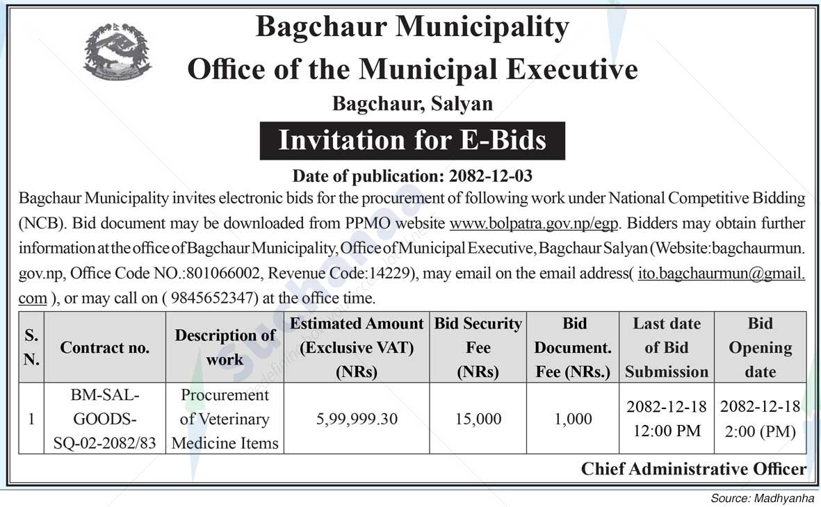 Bagchaur Municipality