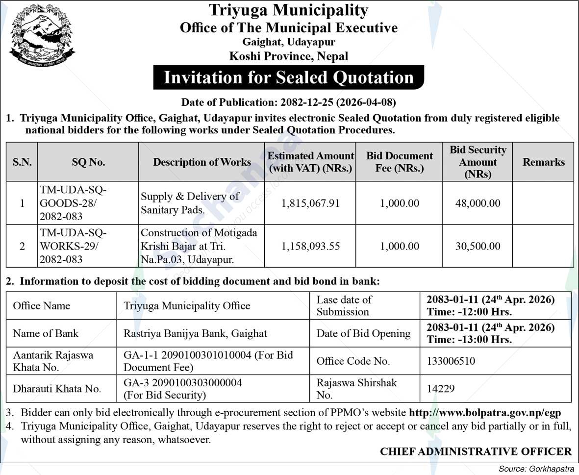 Triyuga Municipality