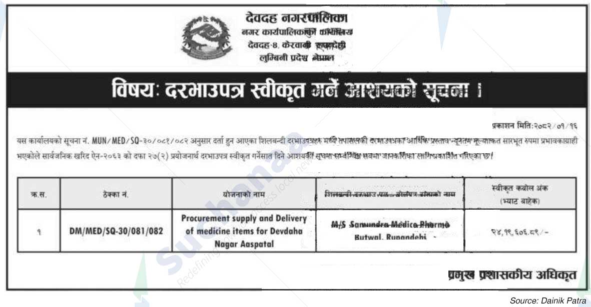 Devdaha Municipality