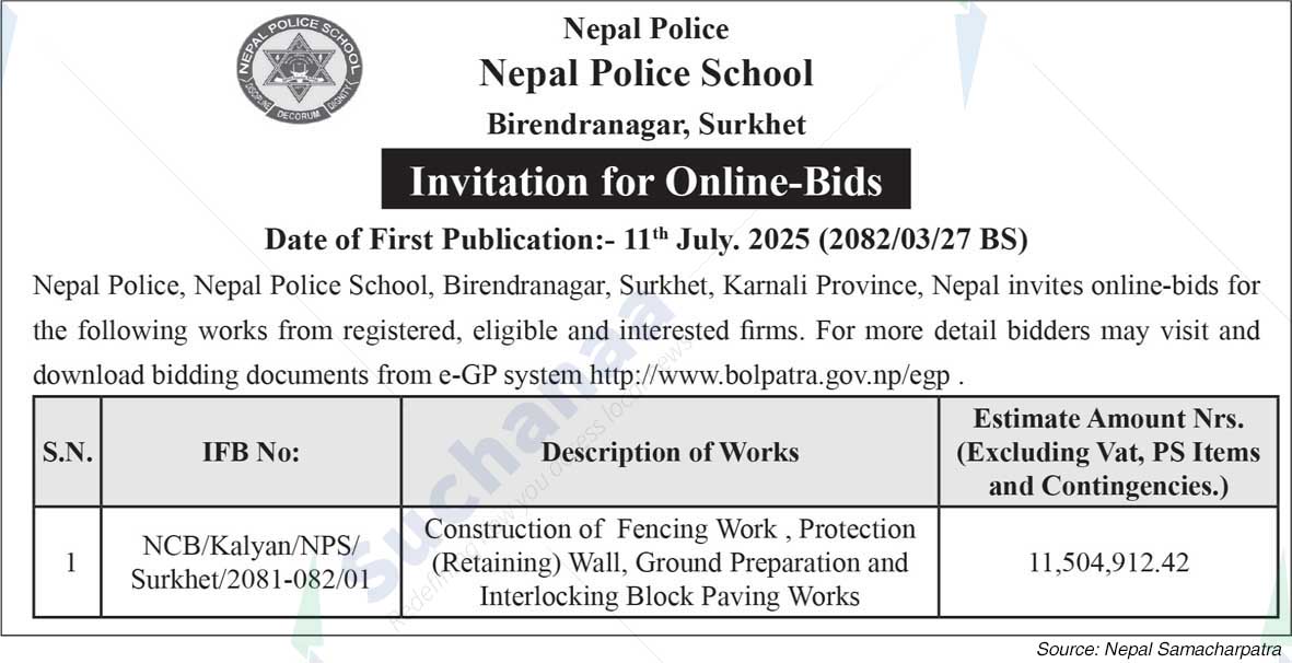 Nepal Police School, Surkhet