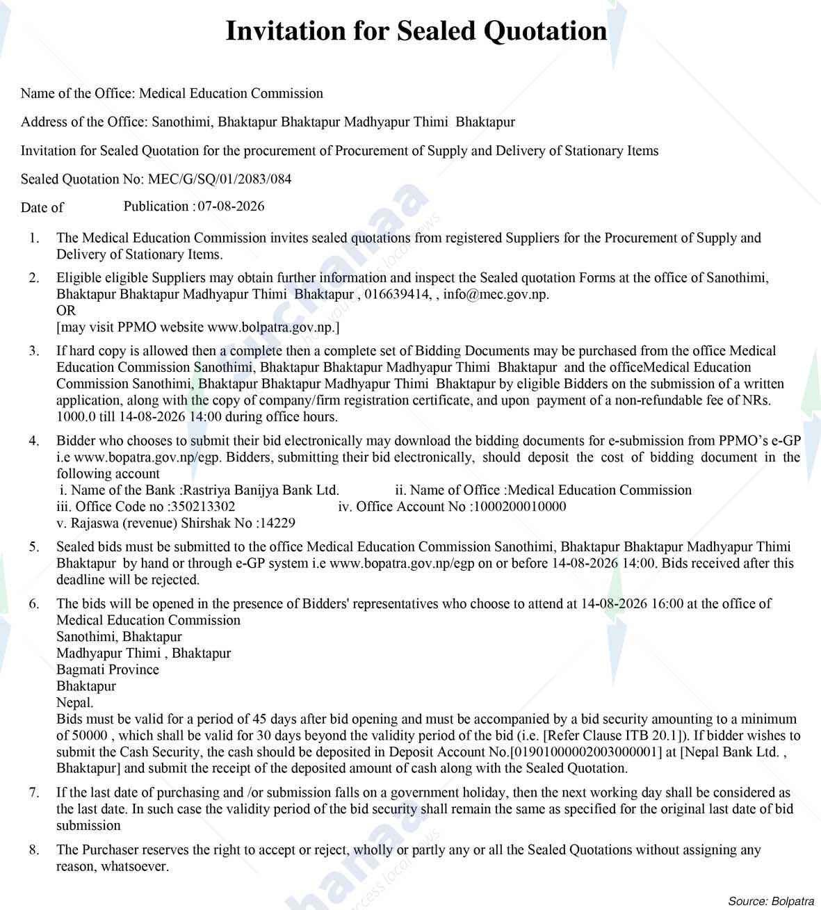 Medical Education Commission
