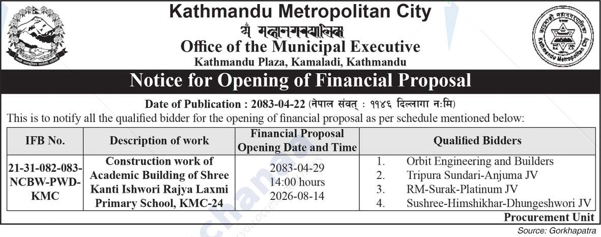 Kathmandu Metropolitan City
