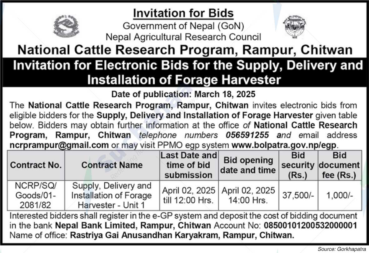 National Cattle Research Program
