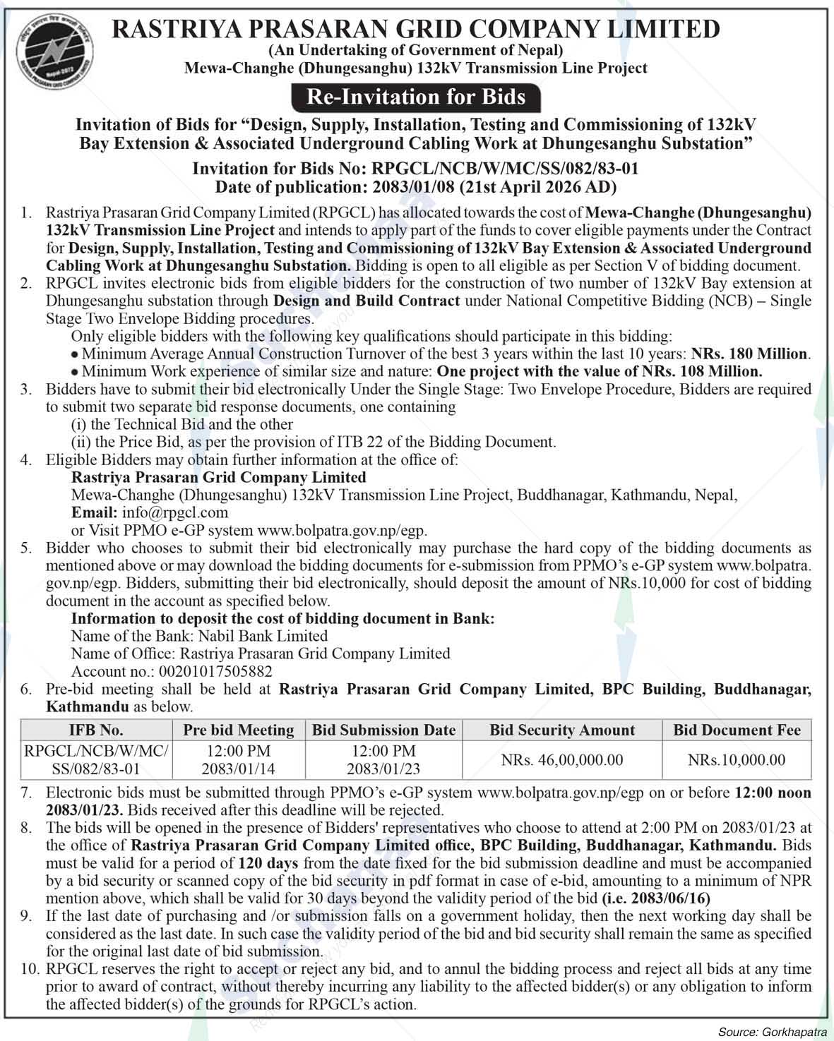 Rastriya Prassaran Grid Company Limited