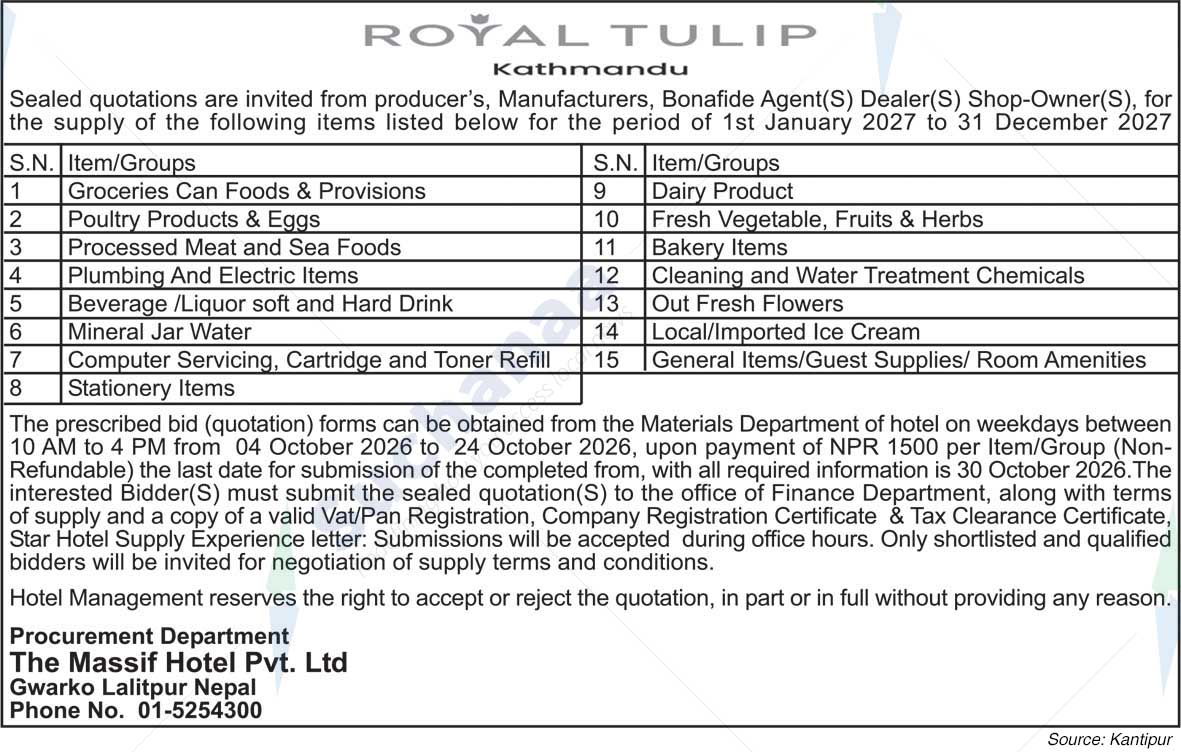 Royal Tulip Kathmandu