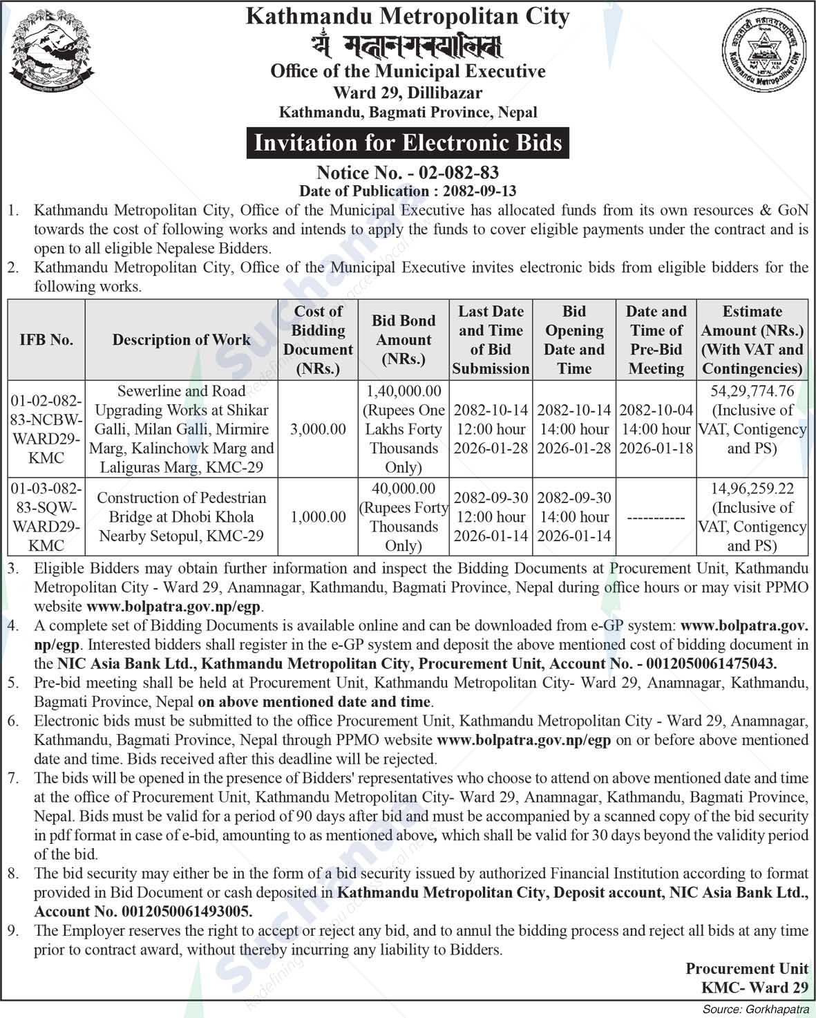 Kathmandu Metropolitan City