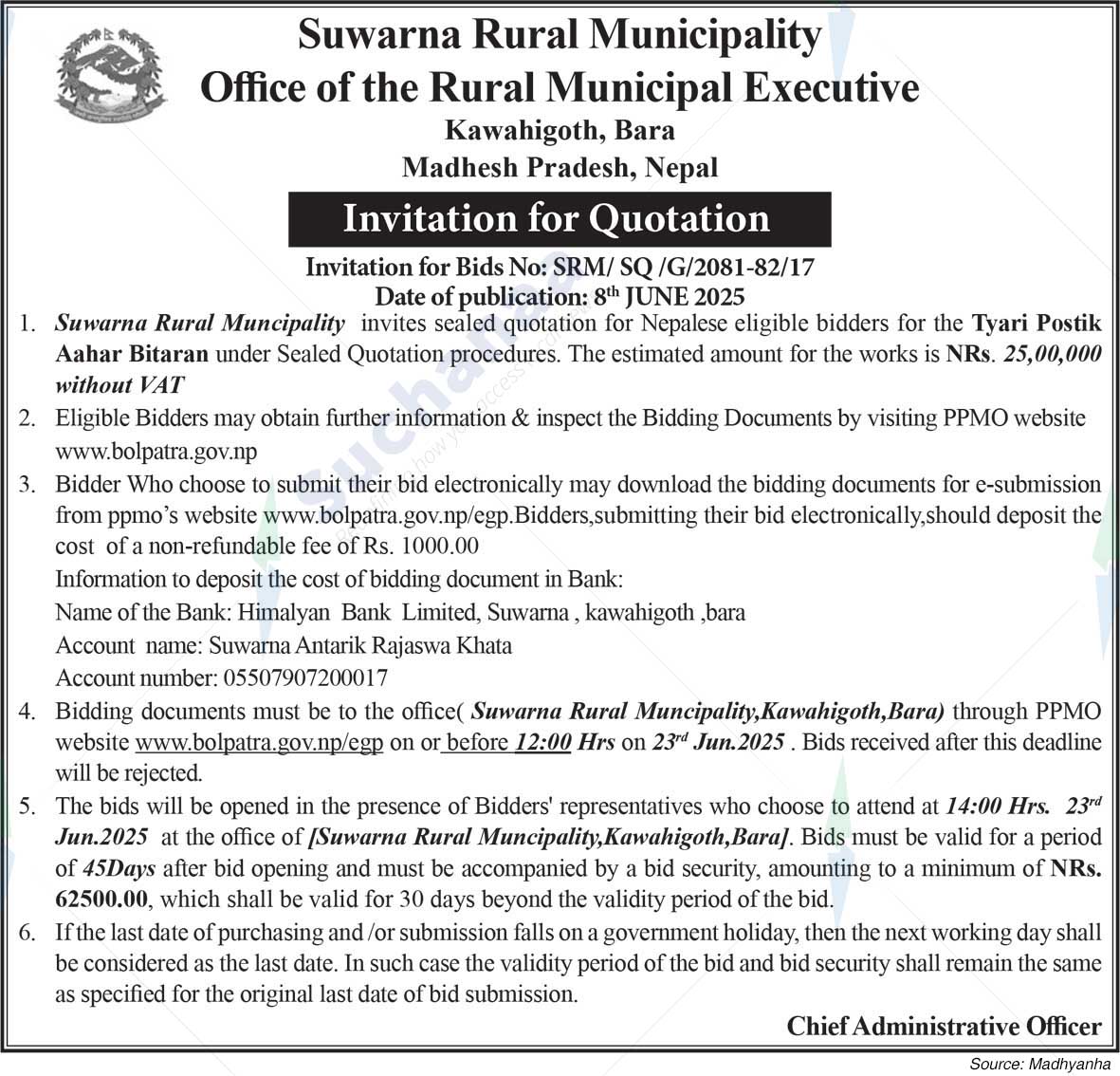 Suwarna Rural Municipality