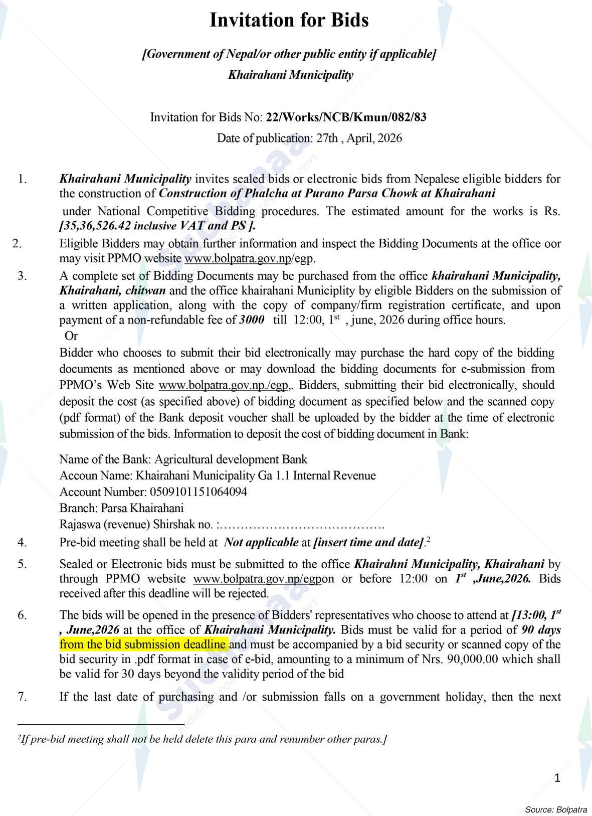 Khairahani Municipality