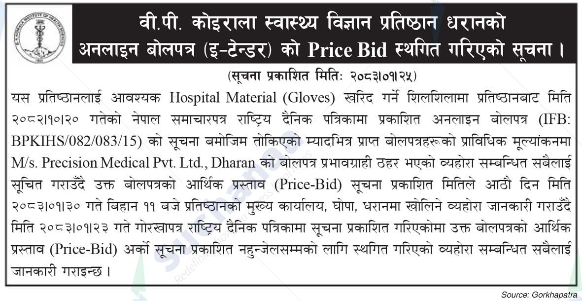 B.P. Koirala Institute of Health Sciences