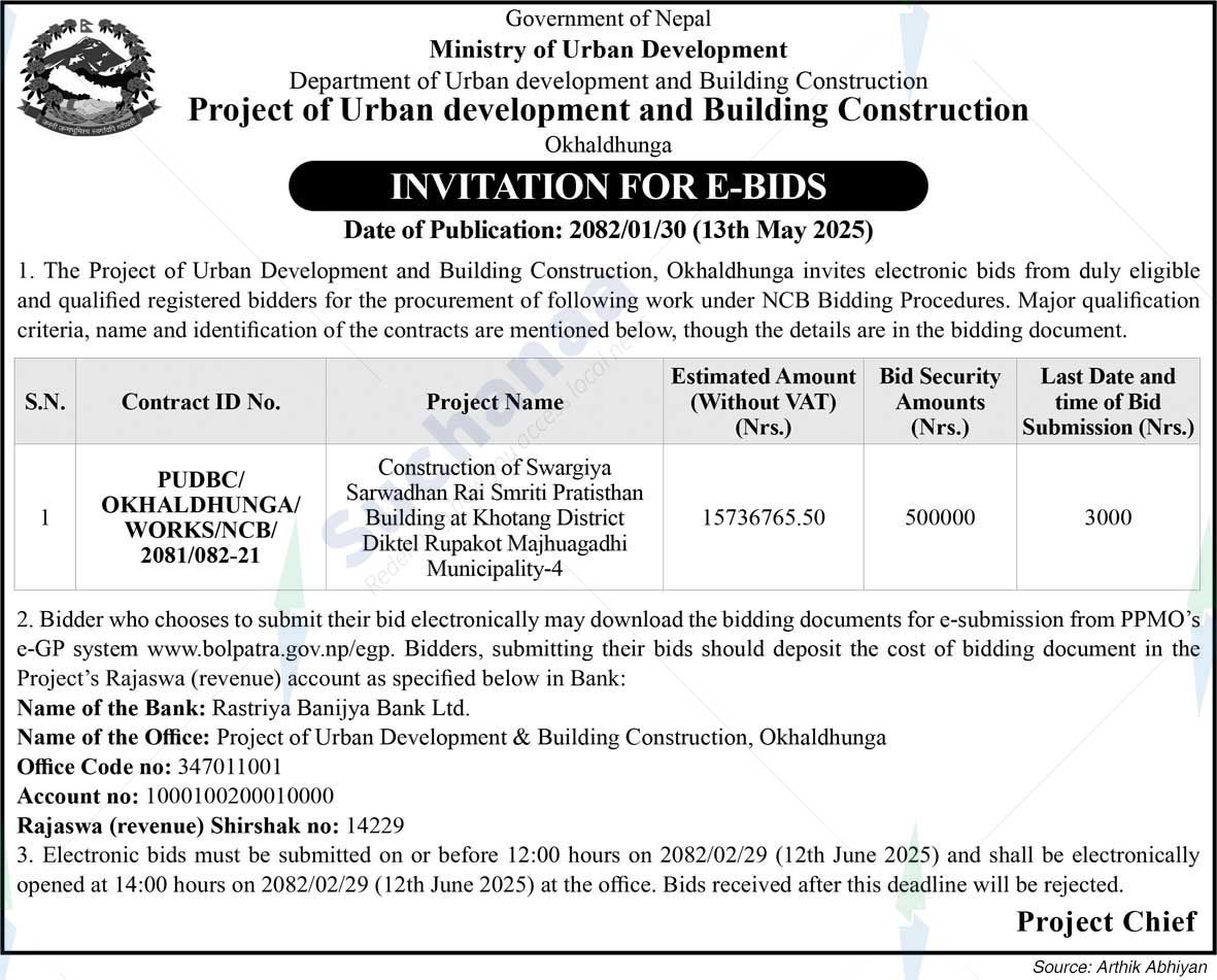 Project of Urban development and Building Construction