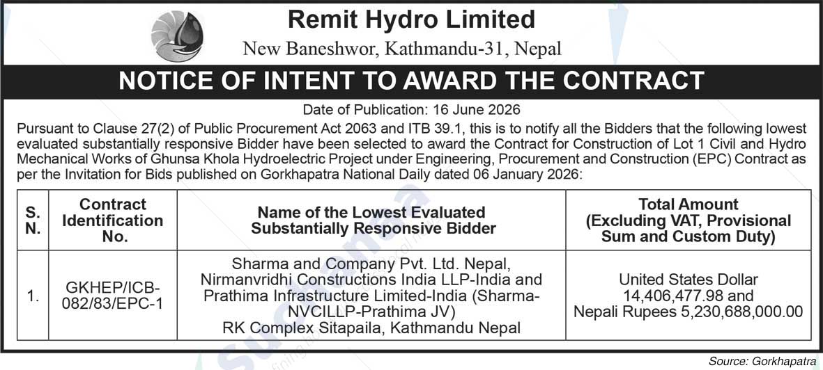 Remit Hydro Limited