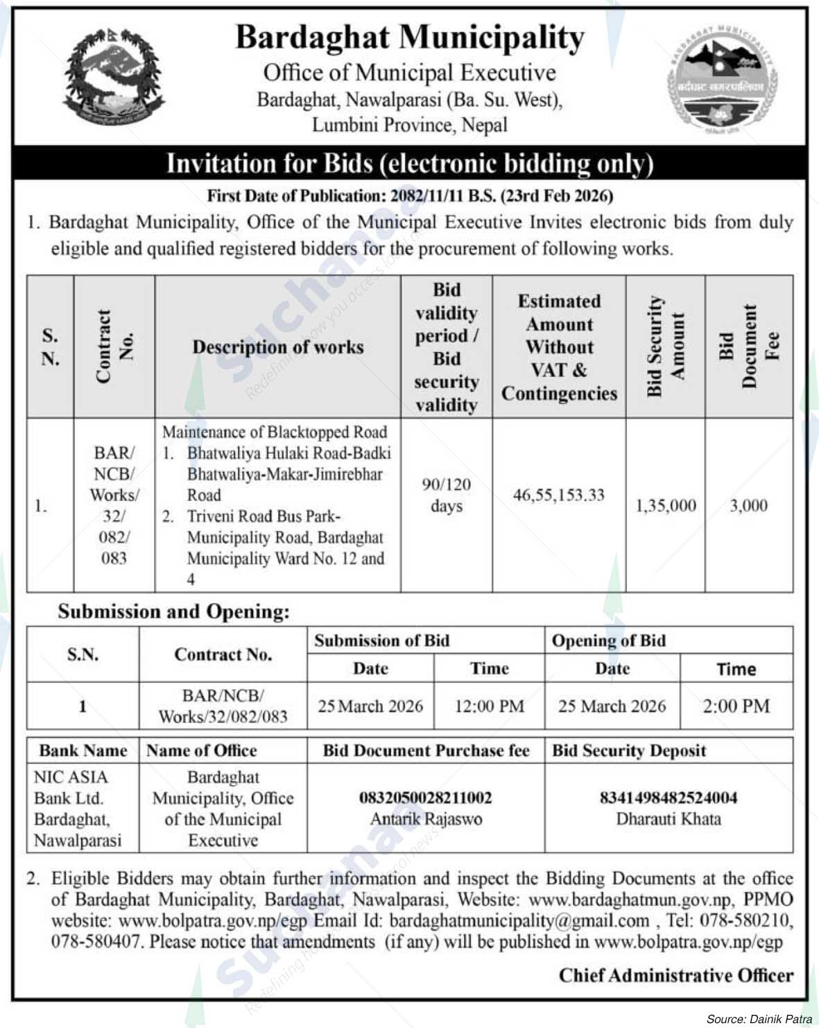 Bardaghat Municipality