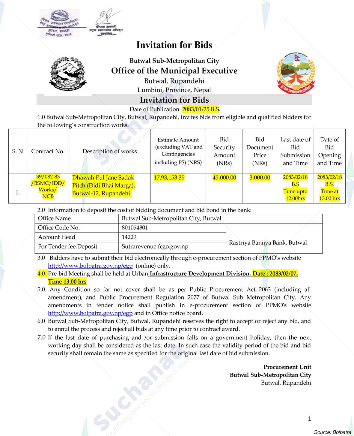 Butwal Sub-Metropolitan City