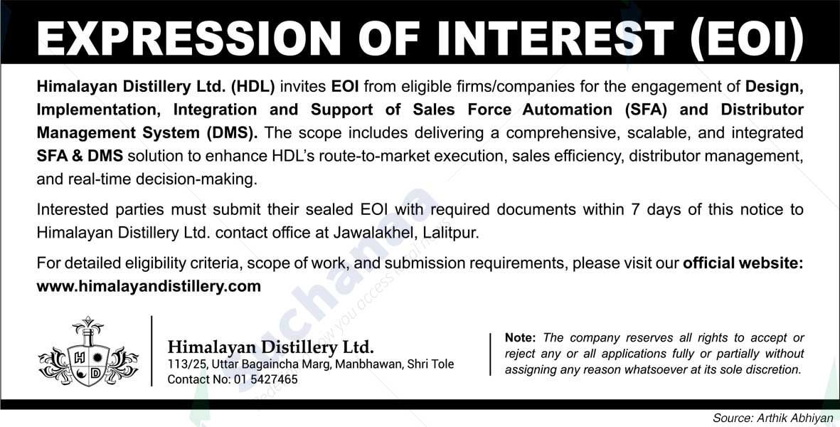 Himalayan Distillery Limited