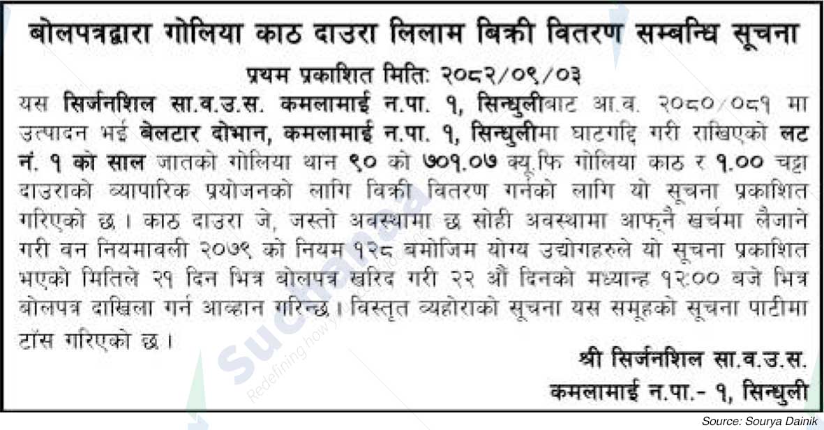 Shree Sirjanshil Saa.Wa.Wo.Sa.